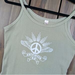 Idlewild Amusement Theme Water Park Vintage Y2K Cute Tiny Tank Top Anvil Large